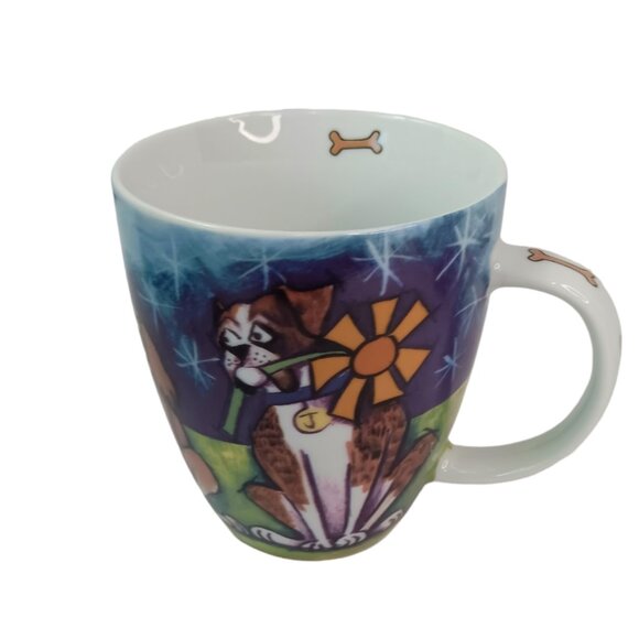 Menagerie Living Arts Funny Dog Mug Cups Set Of Three Excellent Condition - Picture 8 of 16